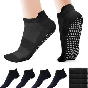 Pilates Socks Grip for Women Non-Slip
